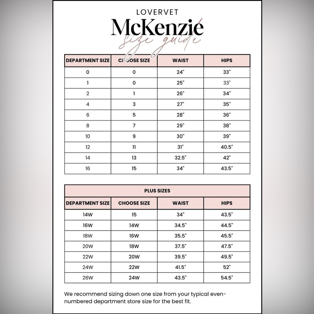 LOVERVET 29/9 The McKenzie from High-Rise Tummy Control Flare Denim BNWT - Picture 6 of 6